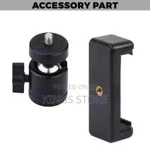 Iron Tripod Stand With Mobile Phone Holder Mount