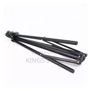 Iron Tripod Stand With Mobile Phone Holder Mount