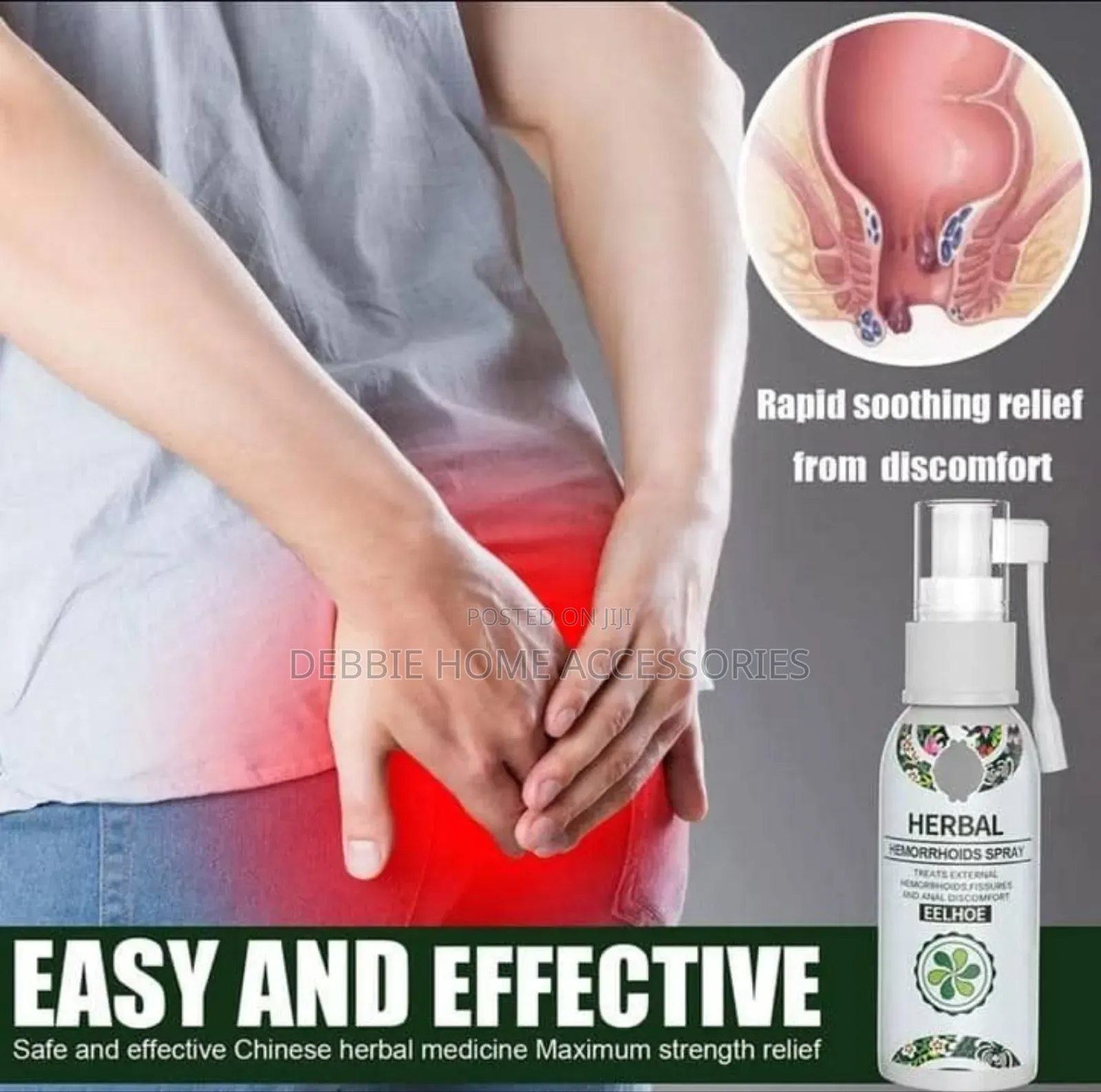 Herbal Hemorrhoids Spray (Dawa Ya Bawasiri)