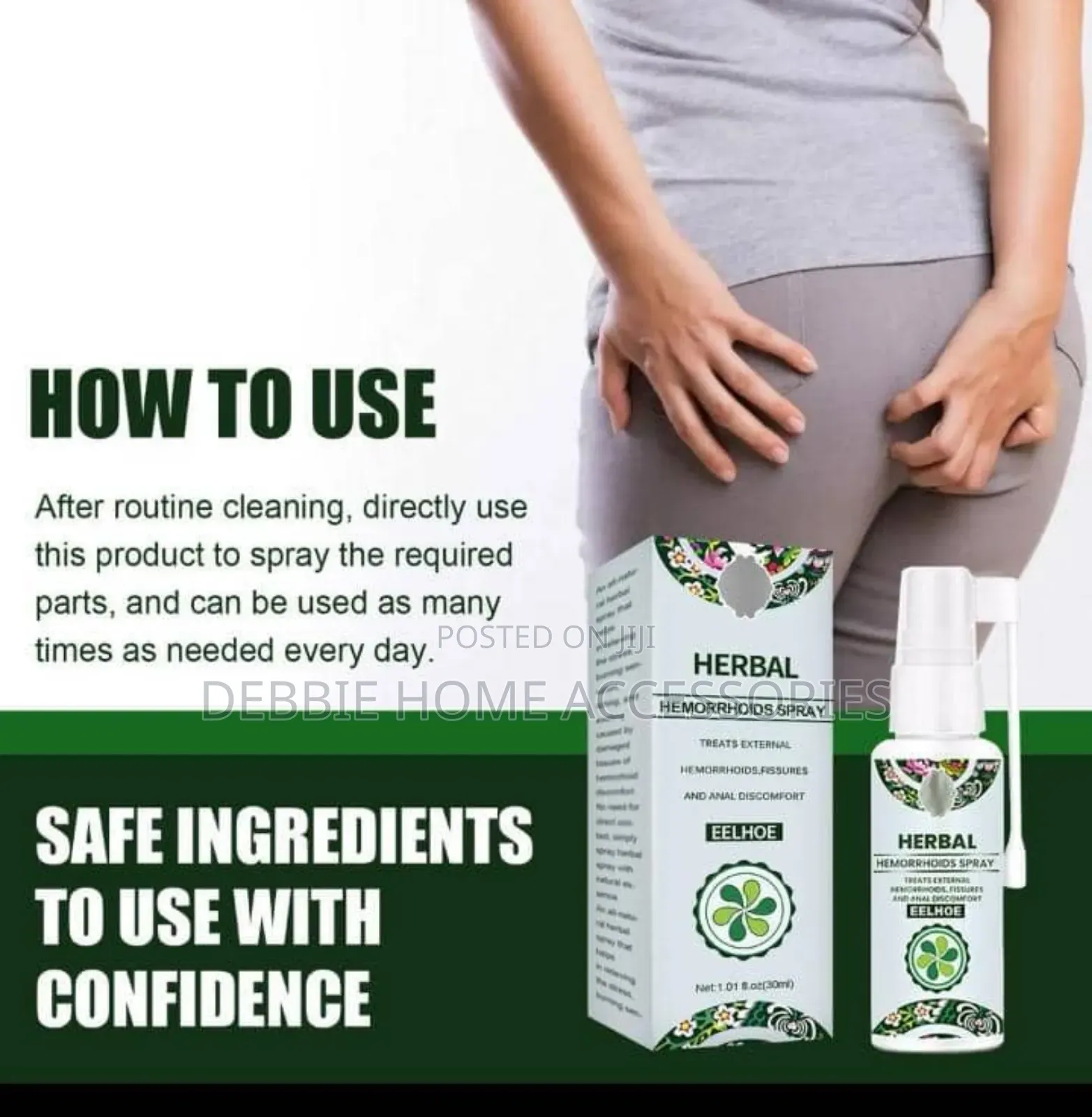 Herbal Hemorrhoids Spray (Dawa Ya Bawasiri)