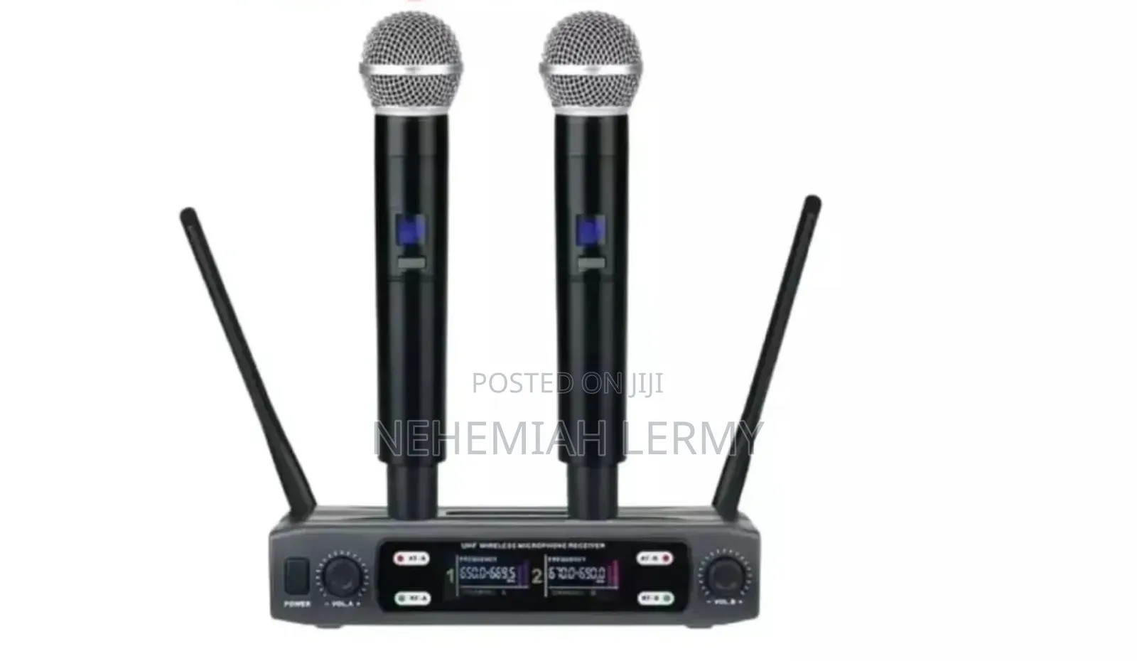 Double Wireless Microphones