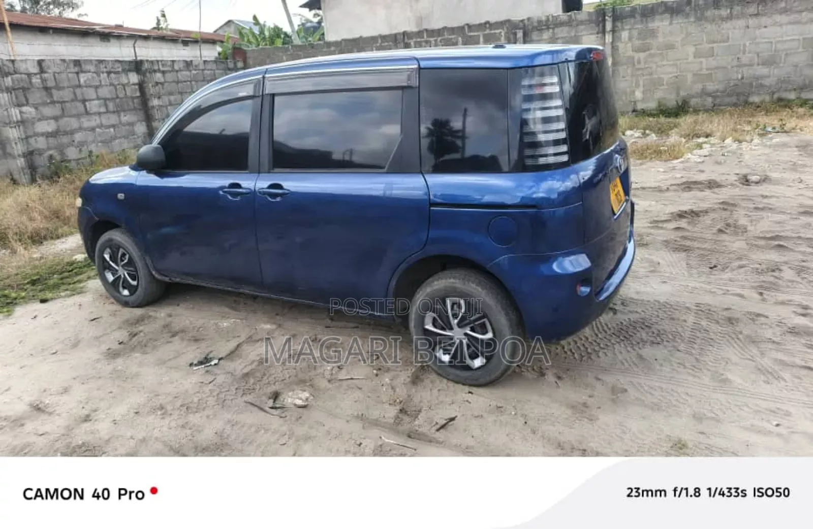 Toyota Sienta 2005 Blue