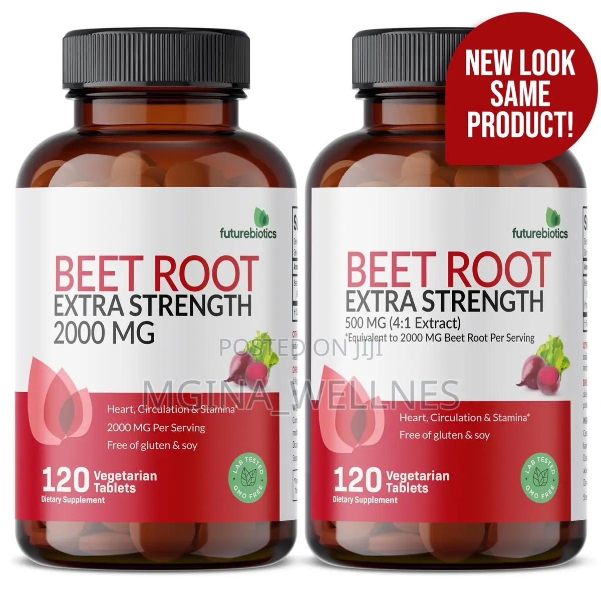 Futurebiotics Beet Root Extra Strength Equivalent to 2000mg Beet Root
