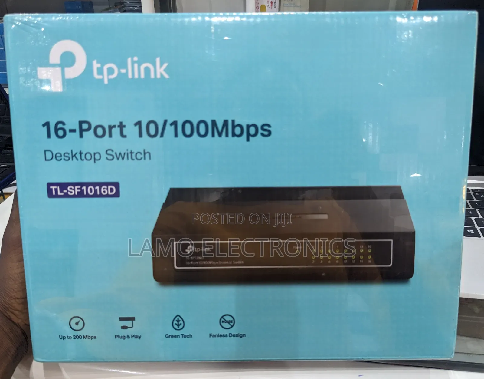 Tp-Link Tl-Sf1016d 16-Port 10/100mbps Desktop Switch