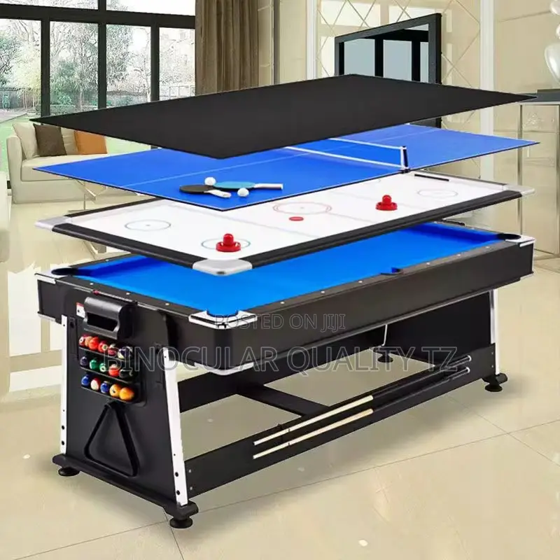 4 in 1 Multi Game Pool Billiard Table,