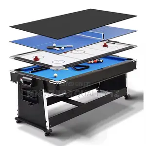 4-in-1 Multi Game Billiard Table Hot-Selling Indoor Sports Pool