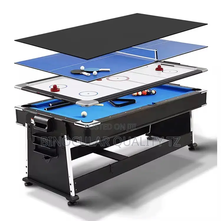 4-in-1 Multi Game Billiard Table Hot-Selling Indoor Sports Pool