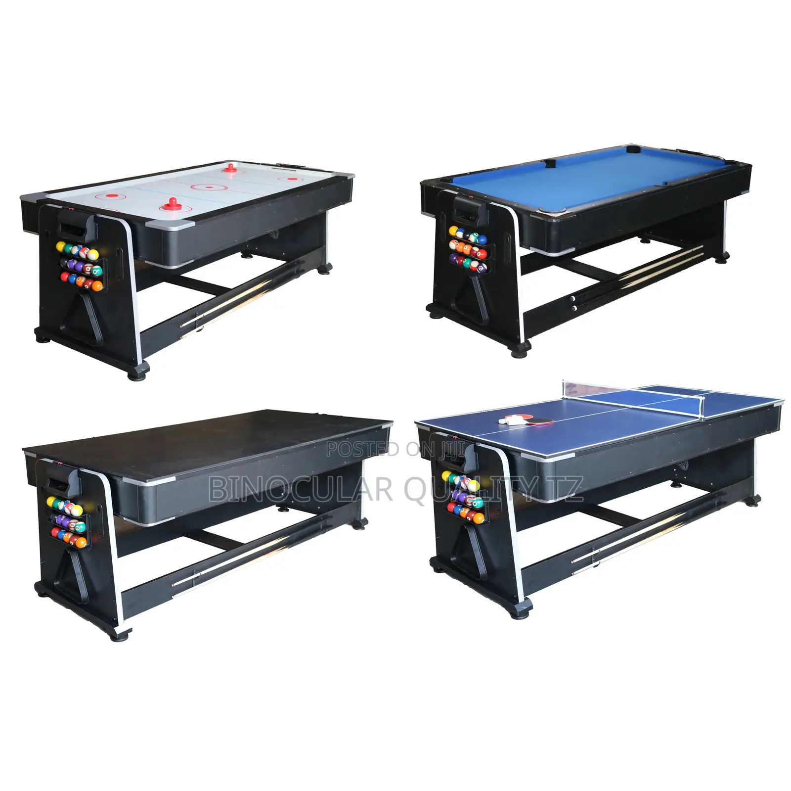 4 in 1 Billiards Multi Function Game Table