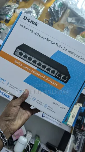 D Link 10 Port Long Range Poe Switch