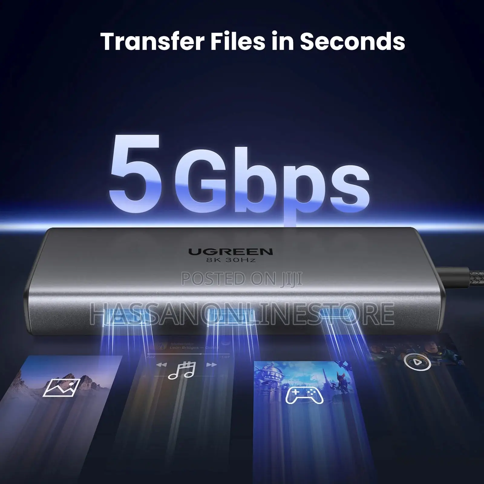 Ugreen Revodok 206 6 in 1 Usb-C Hub