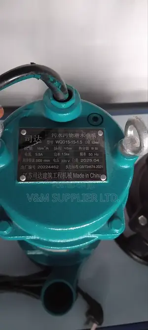 Sewage and Wastewater Submersible Pump 1.5kw