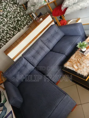 Grey L Shaped Sofa