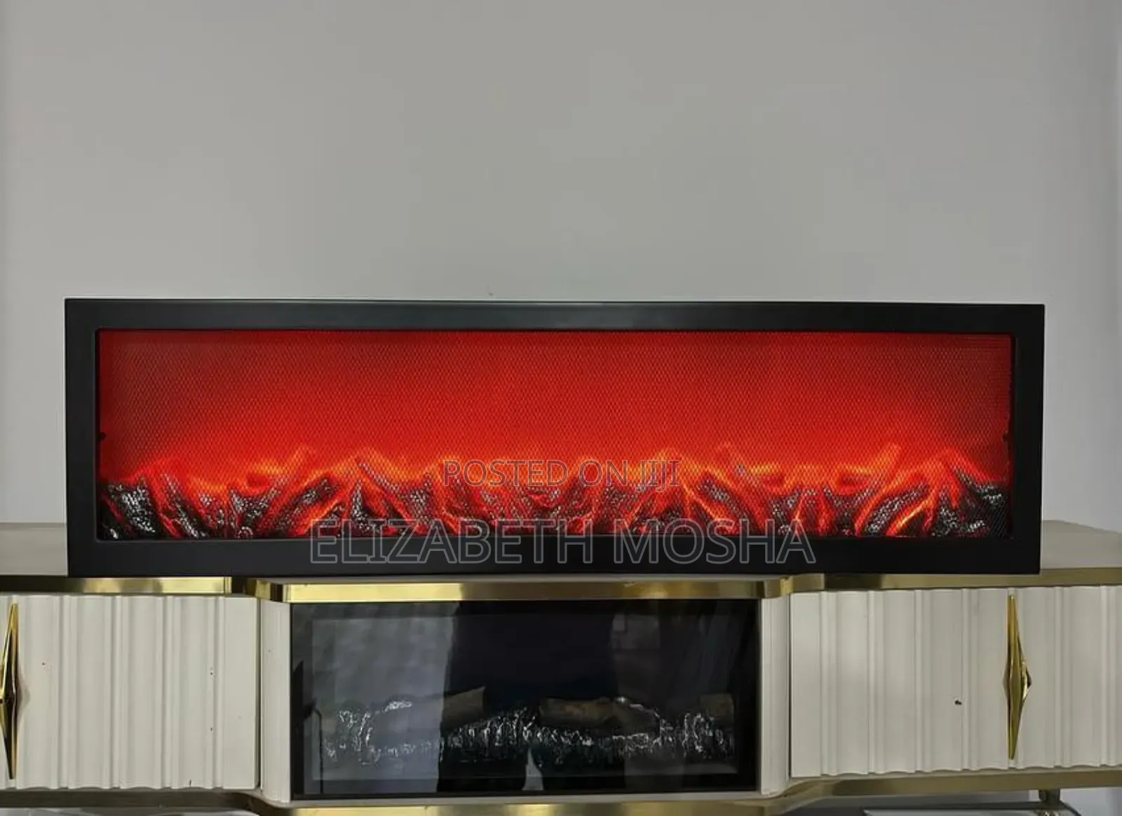 Led Fireplace Lantern*
Size: 100*30cm
Color: Black Only