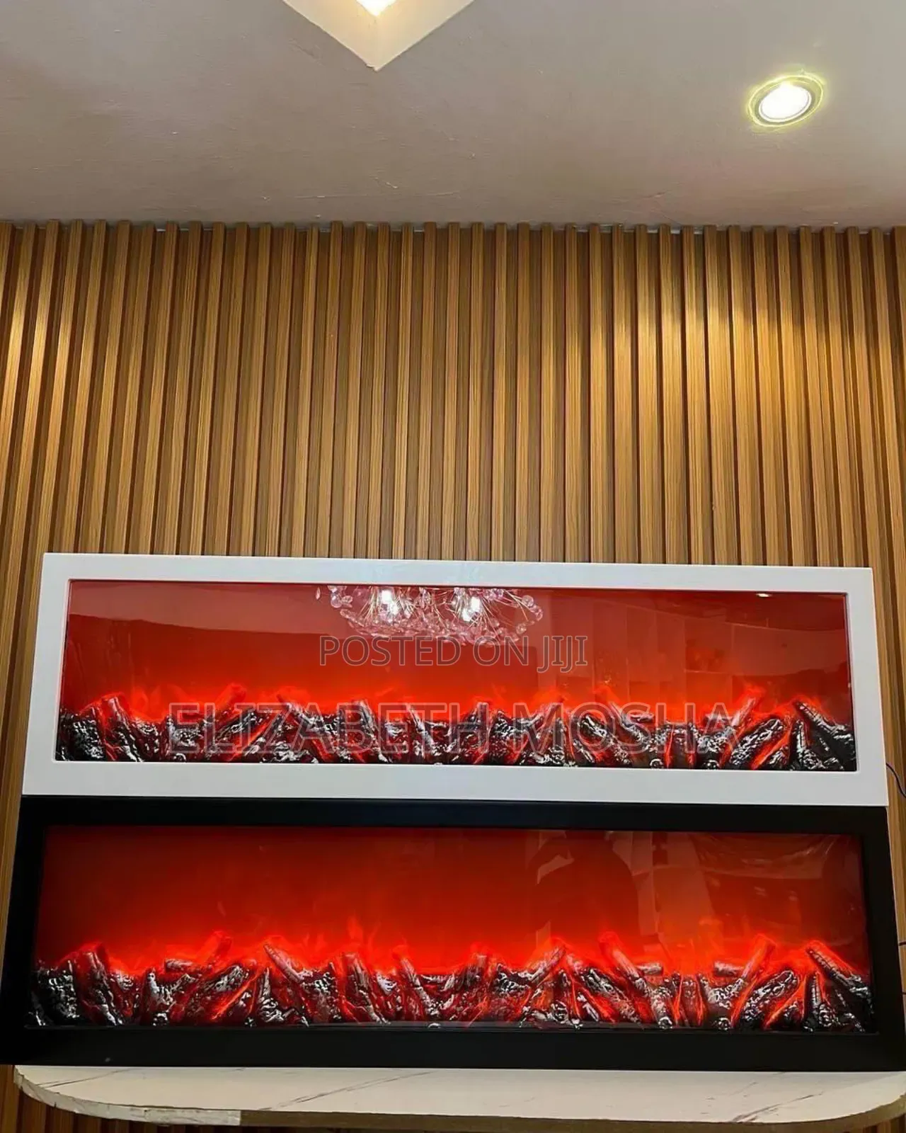 Led Fireplace Lantern*
Size: 100*30cm
Color: Black Only