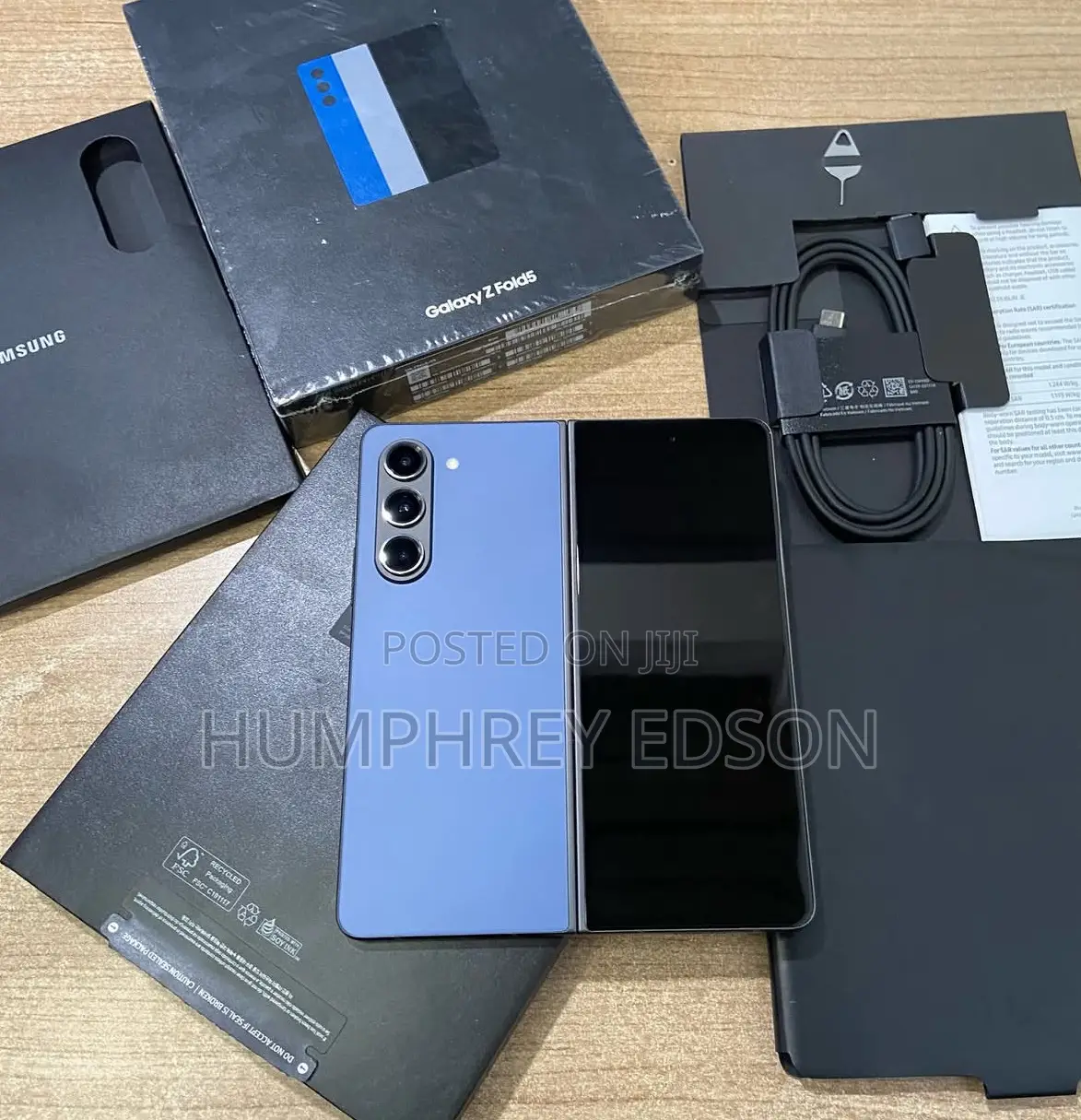 New Samsung Galaxy Z Fold 5 256 GB Blue