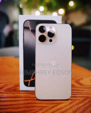 New Apple iPhone 16 Pro 256 GB Gold
