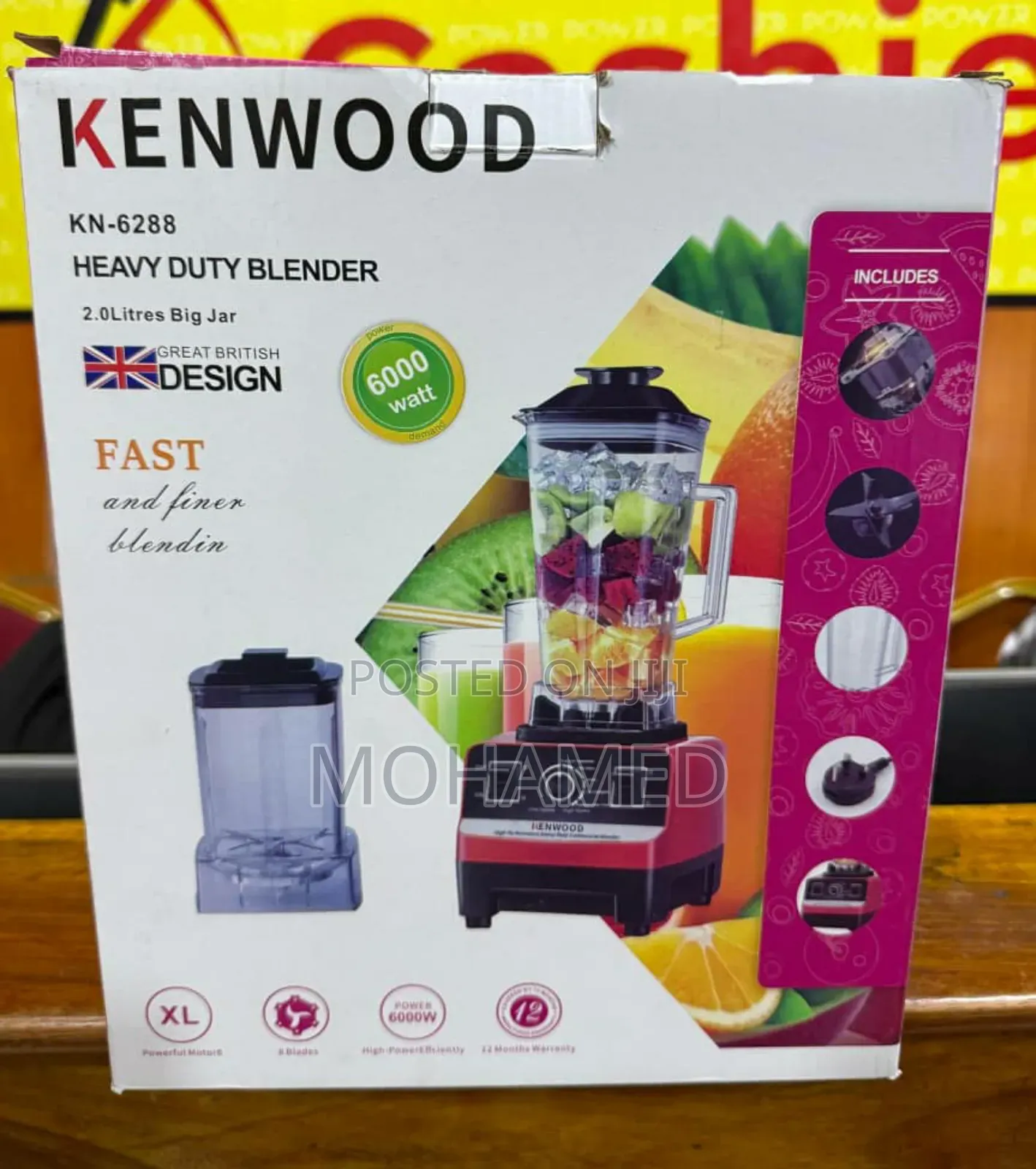 Kenwood Heavy Duty Blender Lita 2.5