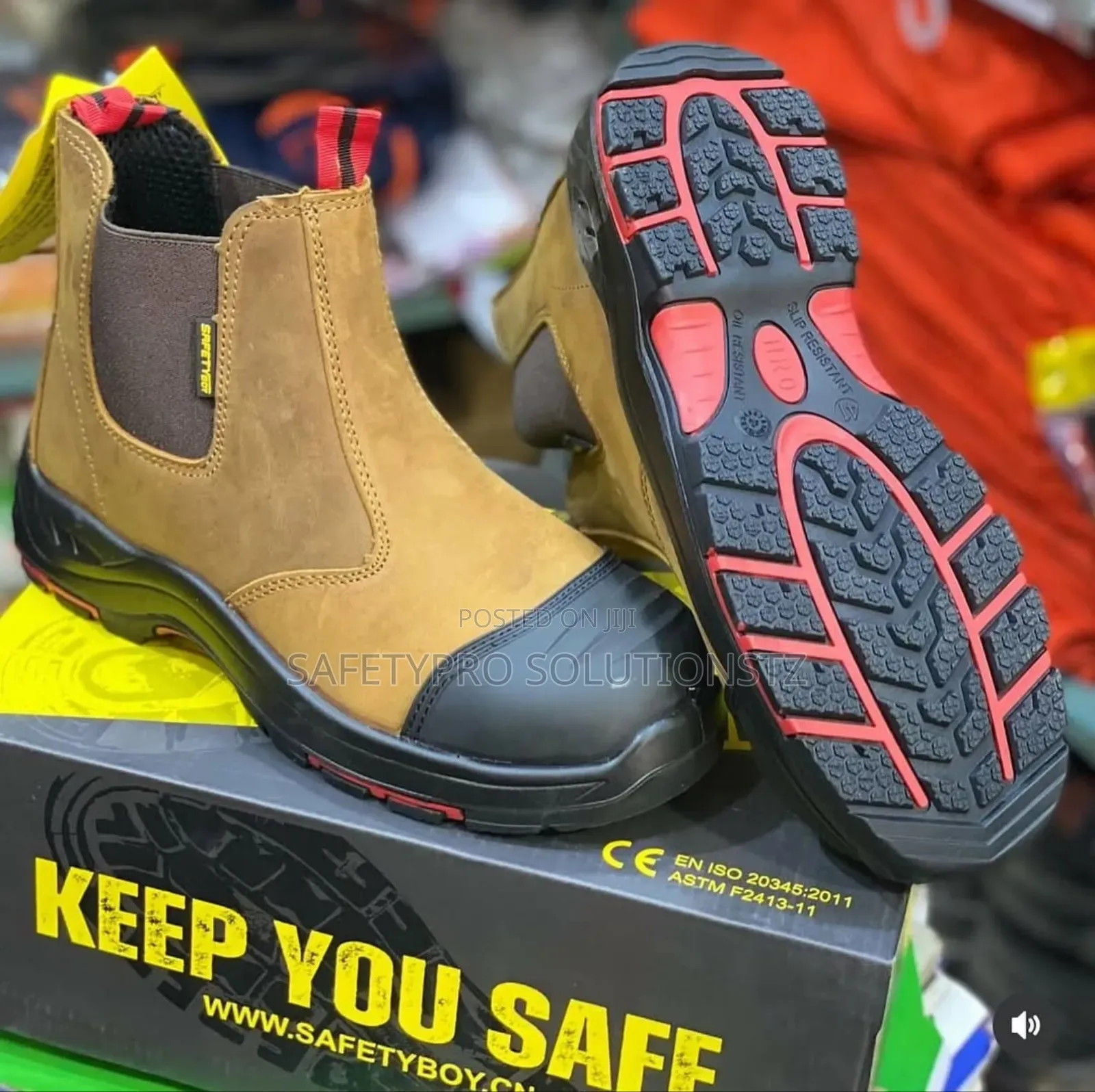 Safety Boy Chelsea Safety Boots