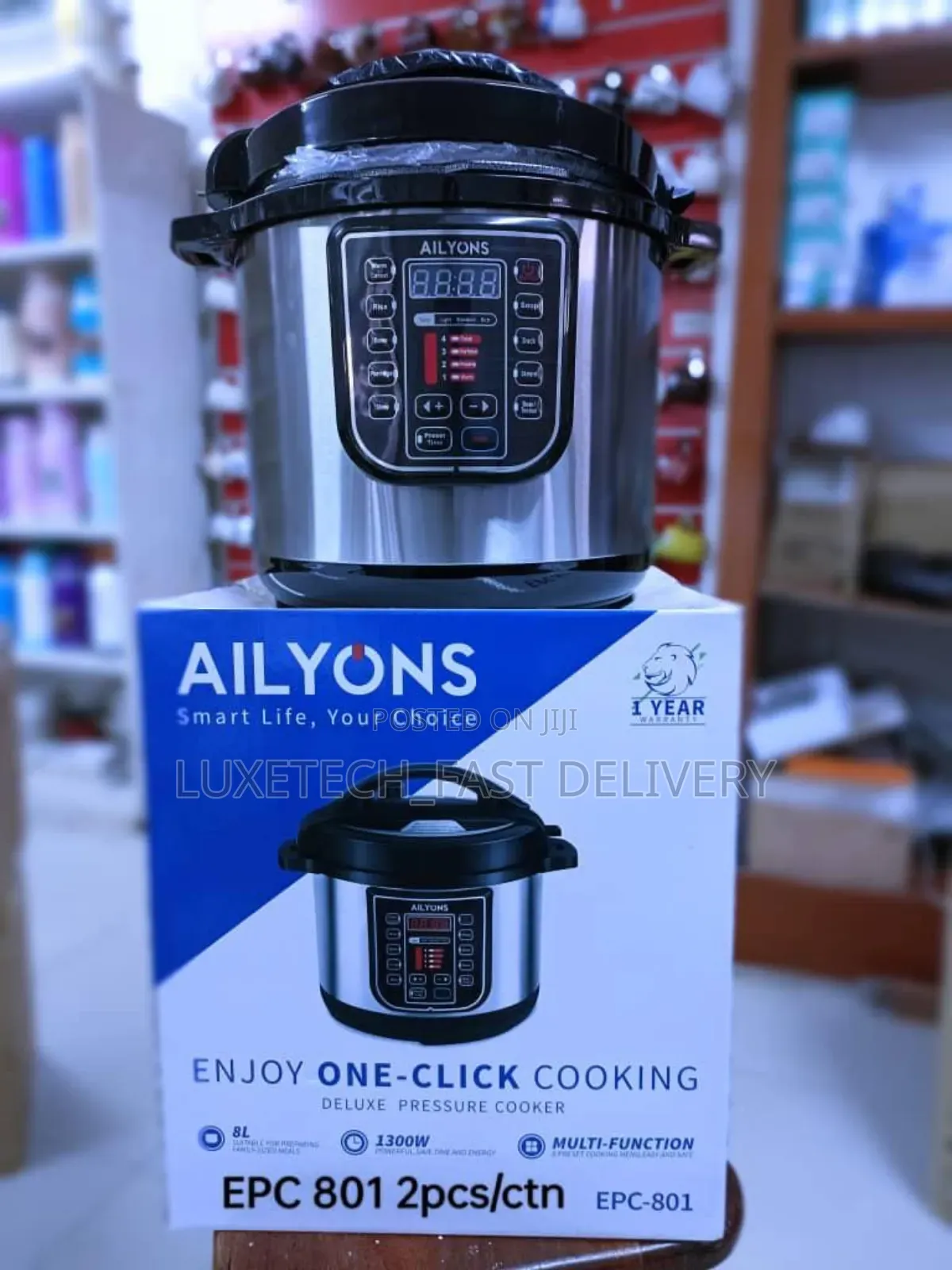 Ailyons Pressure Cooker 8 Liters