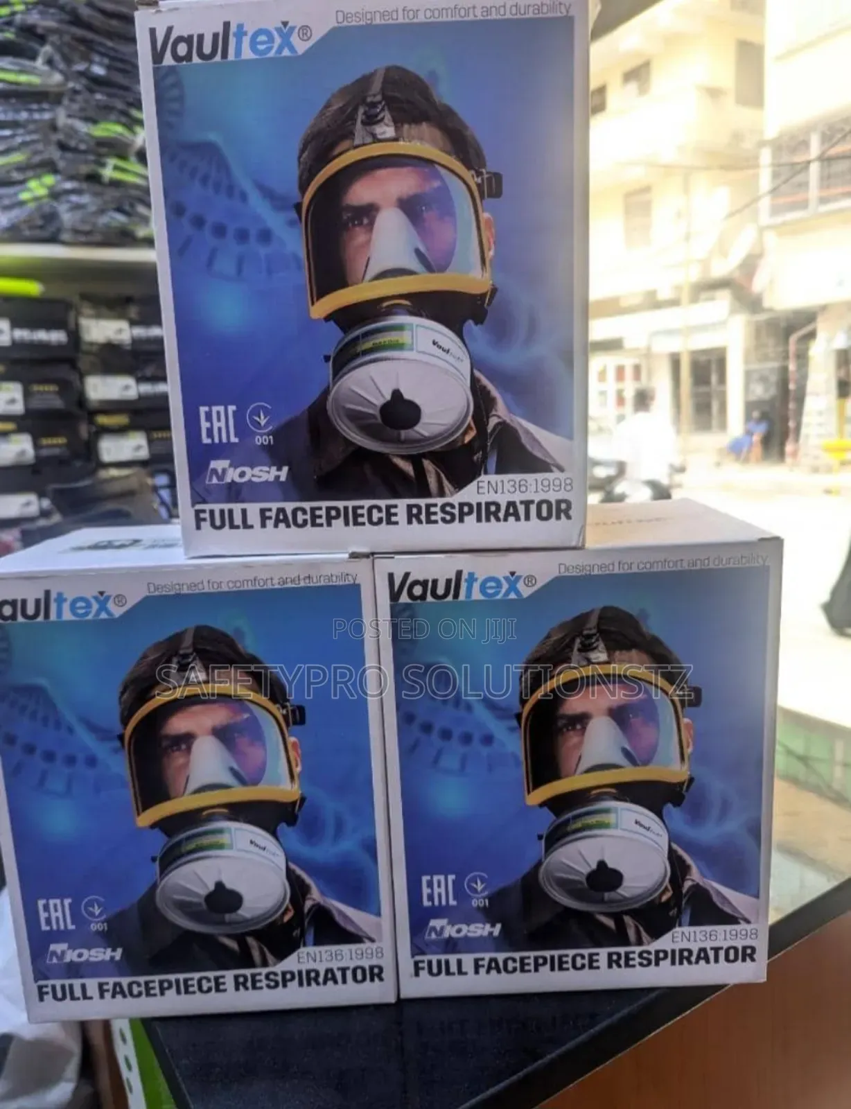 Full Face Chemical Mask (Single Filter)