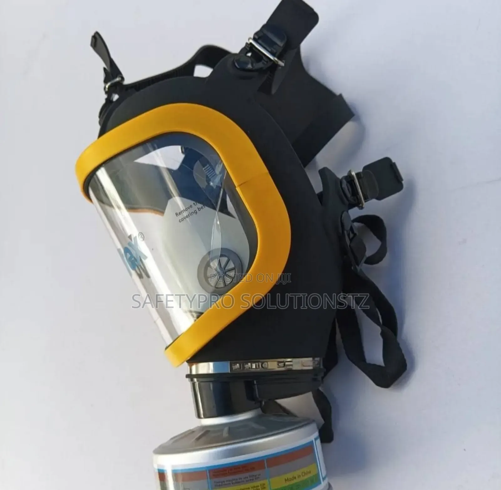 Full Face Chemical Mask (Single Filter)