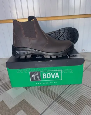 Bova Chelsea Safety Boots (Brown)