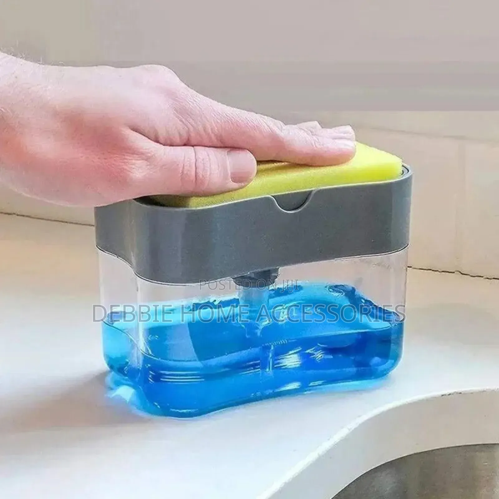 Soup Pump and Sponge Caddy