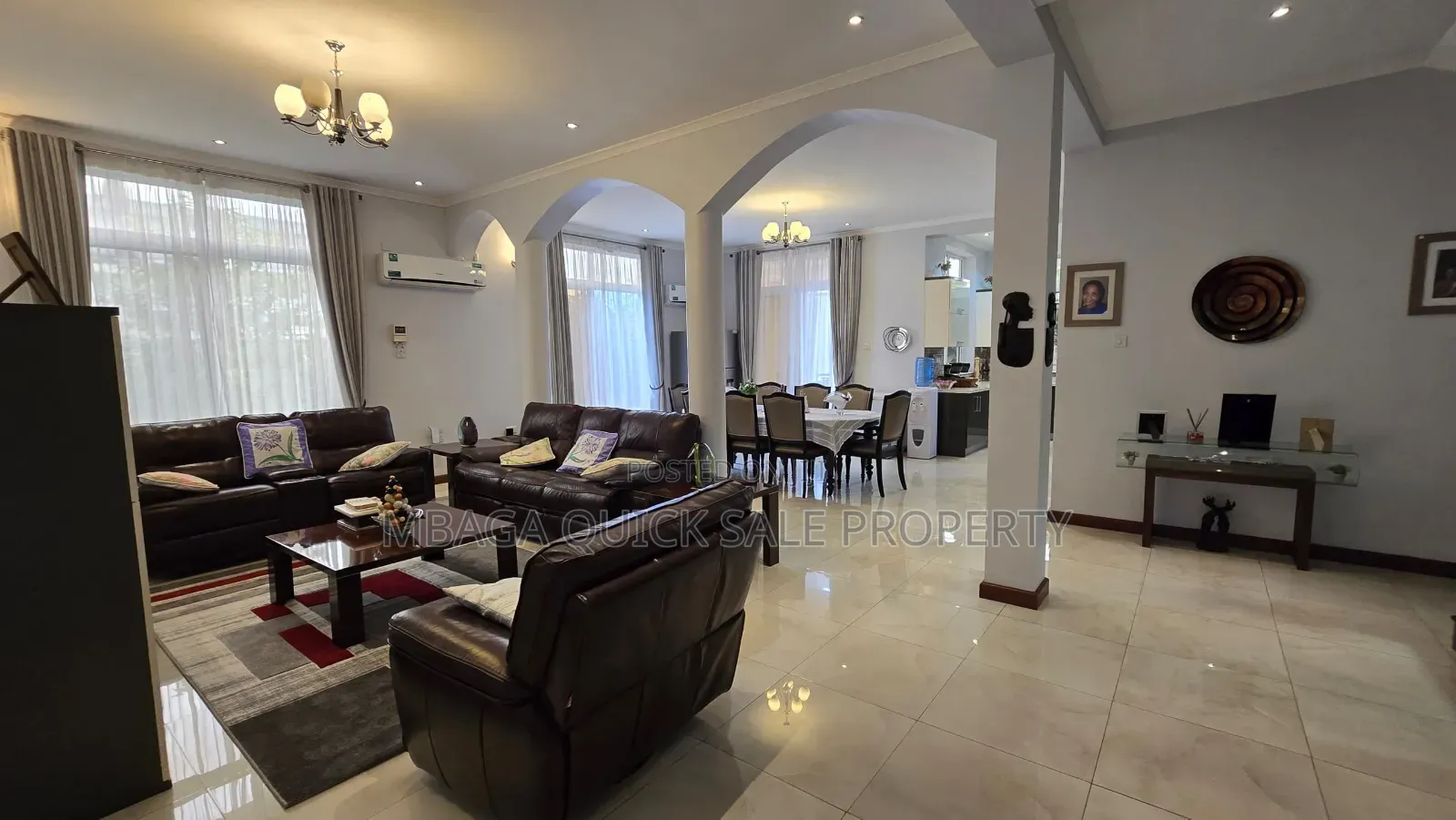 Furnished 4bdrm House in Mikocheni for sale