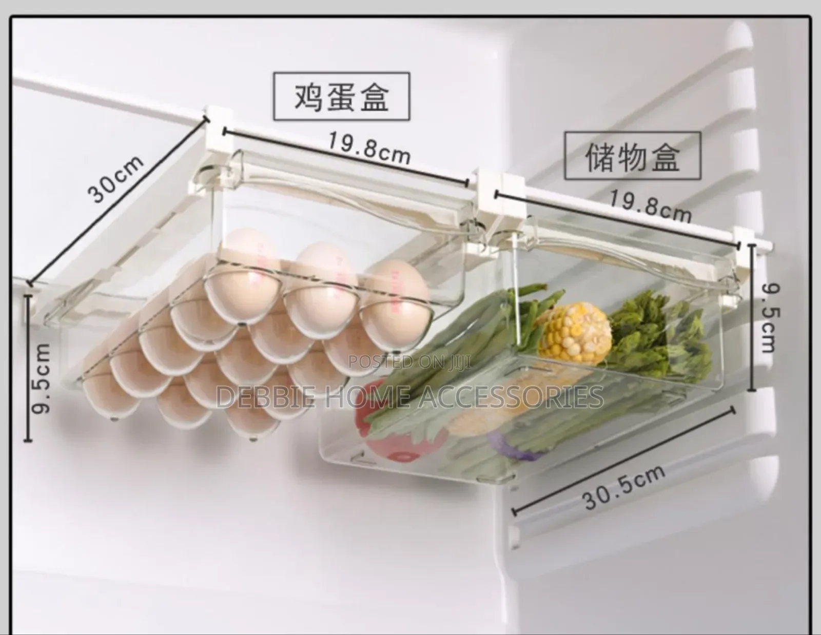 Vegetable Box and Eggs Box 2 in 1