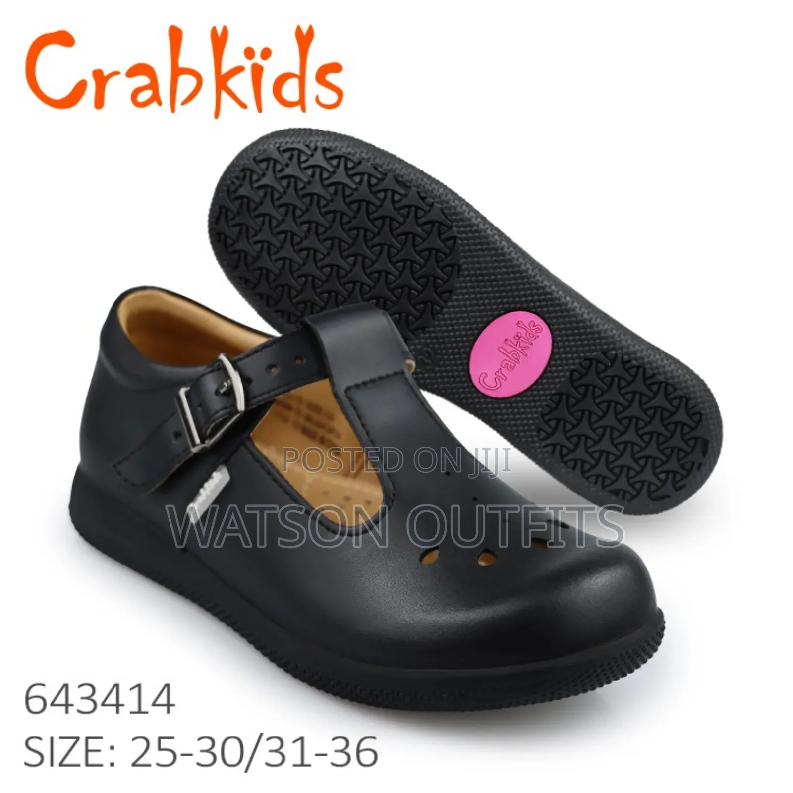 Children's School and Official Shoes or Viatu Vya Ngozi Vya Watoto