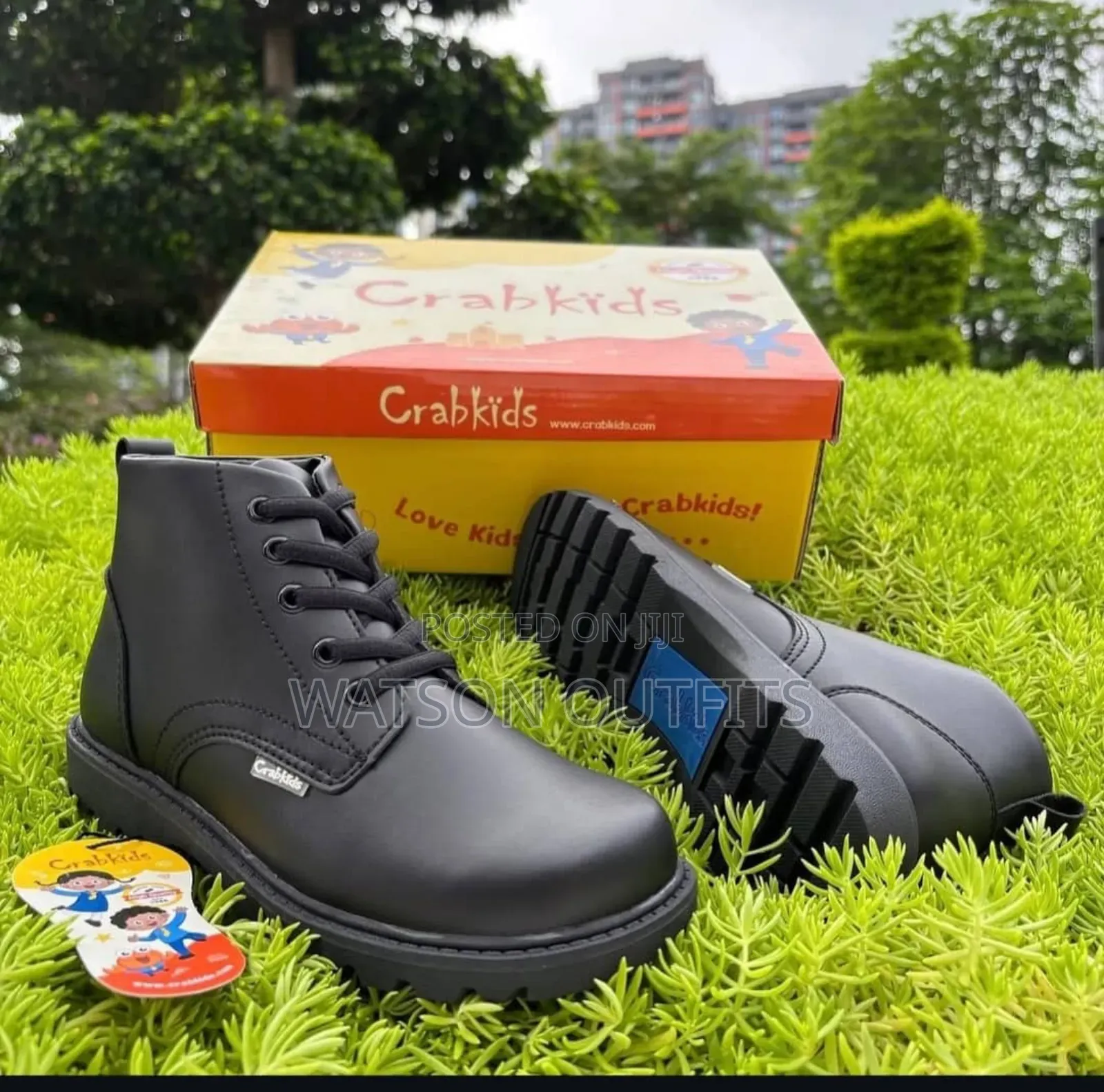 Children's School and Official Shoes or Viatu Vya Ngozi Vya Watoto