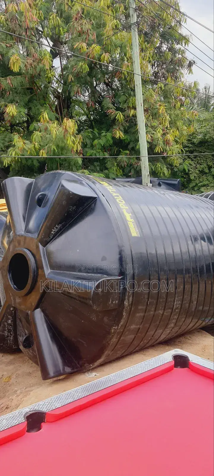Polytank Double Rear Heavy Plastic Unbreakable