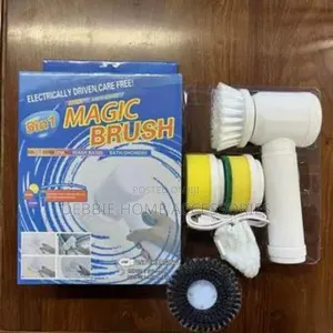 Magic Brush" Electric Cleaning Brush. 5 in 1