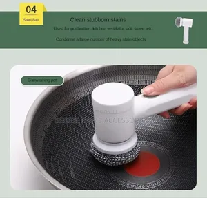 Magic Brush" Electric Cleaning Brush. 5 in 1