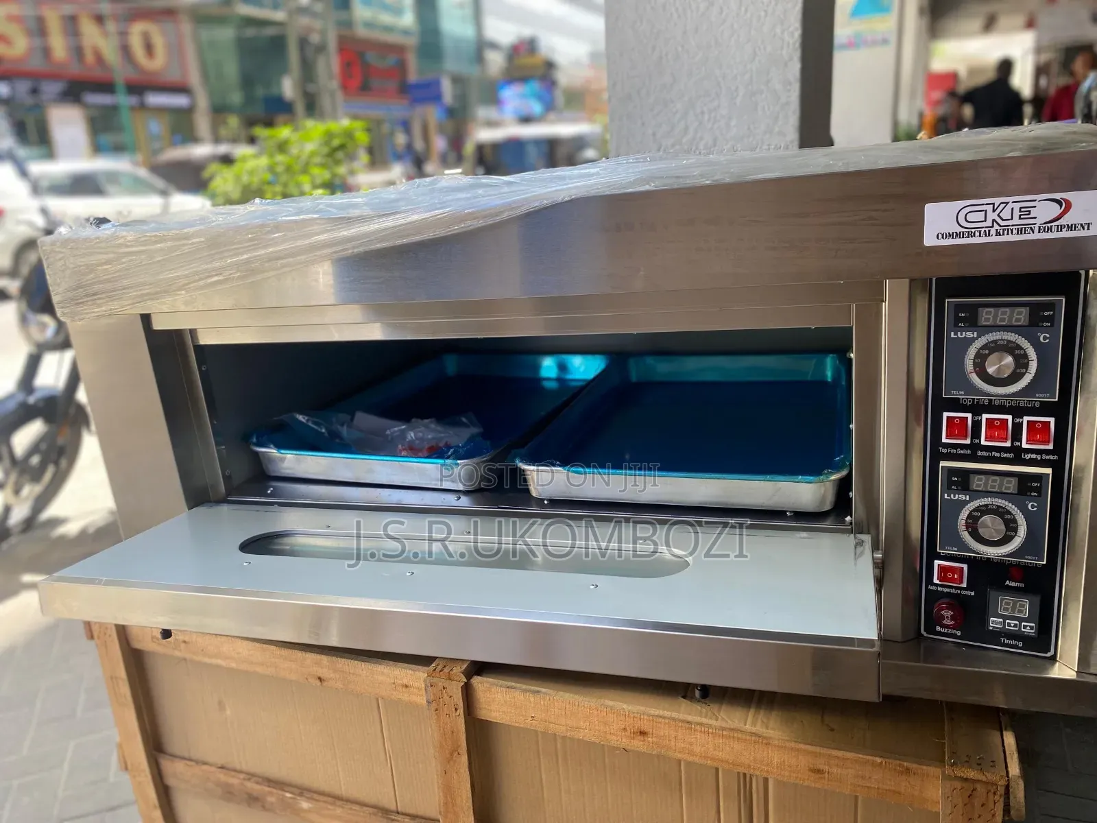 Oven Deck 1 Trey 2 Electric
