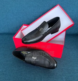 Black Hermes Moccasin