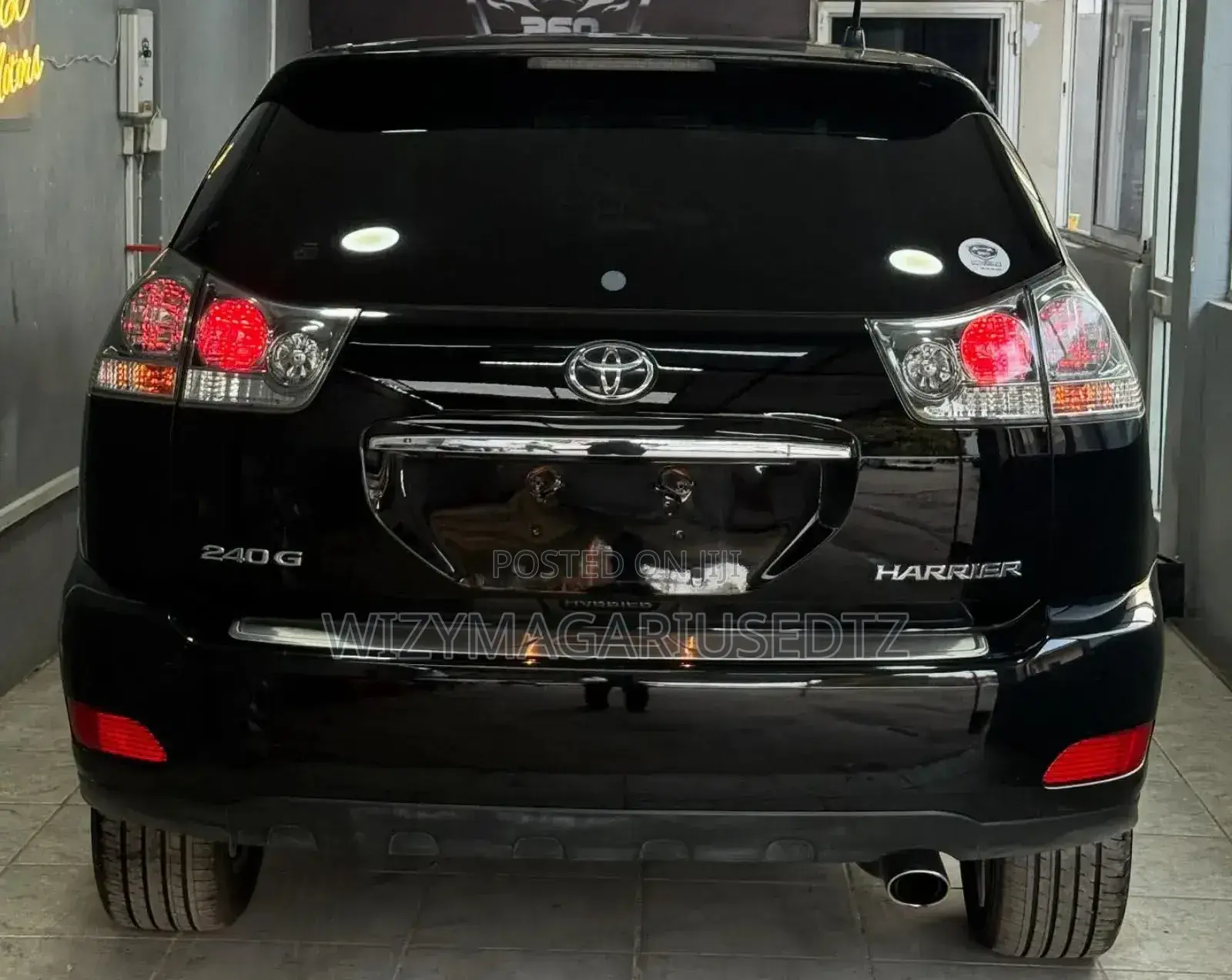 Toyota Harrier 2.4 2009 Matt Black
