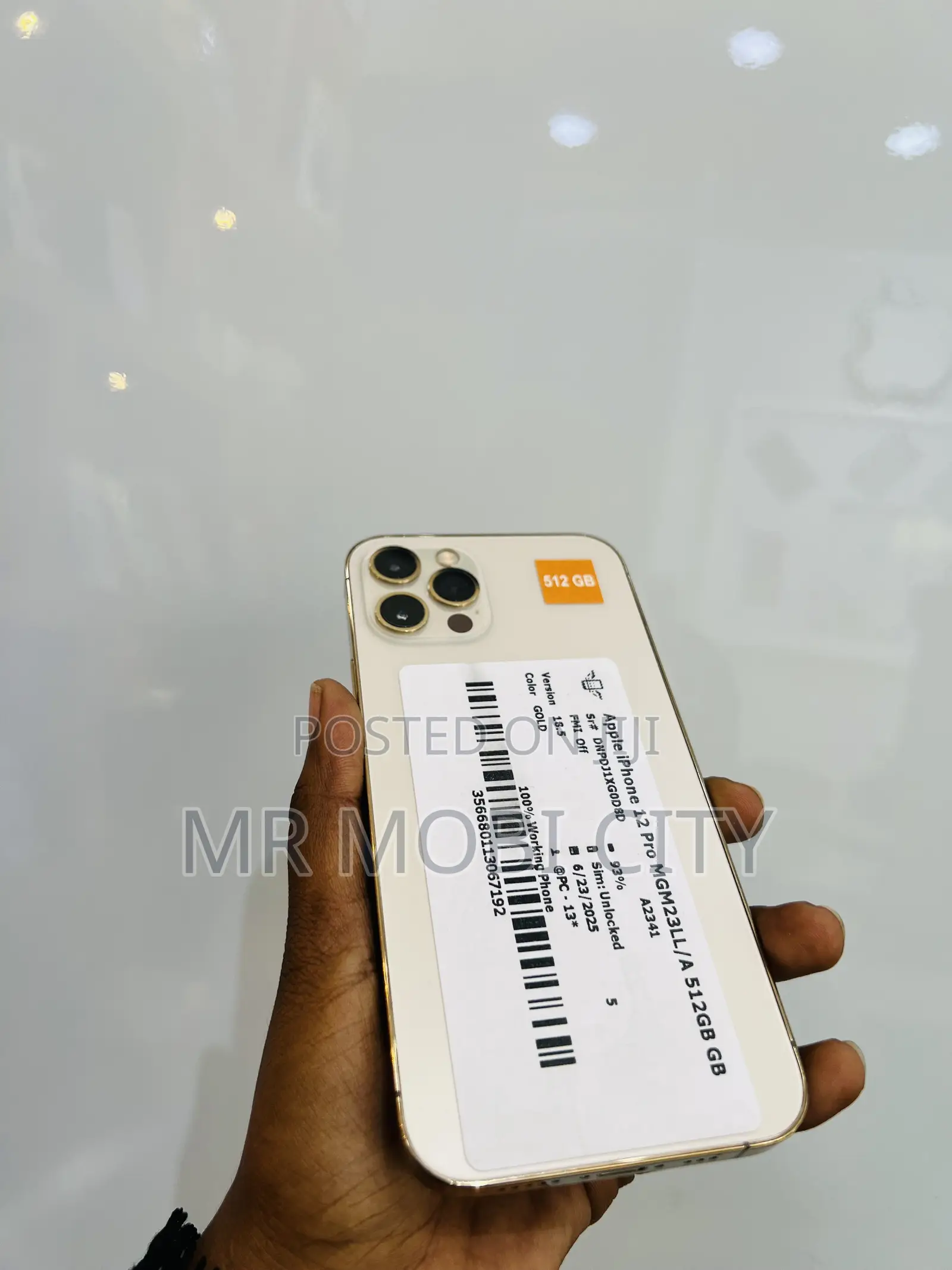 Apple iPhone 12 Pro 512 GB Gold