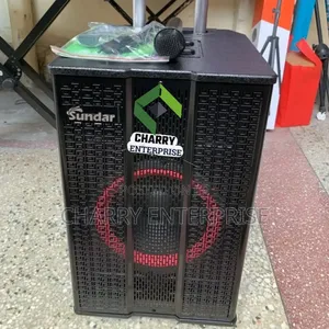 Sundar Portable Rechargeable Speaker Size 14 Wireless Mic
