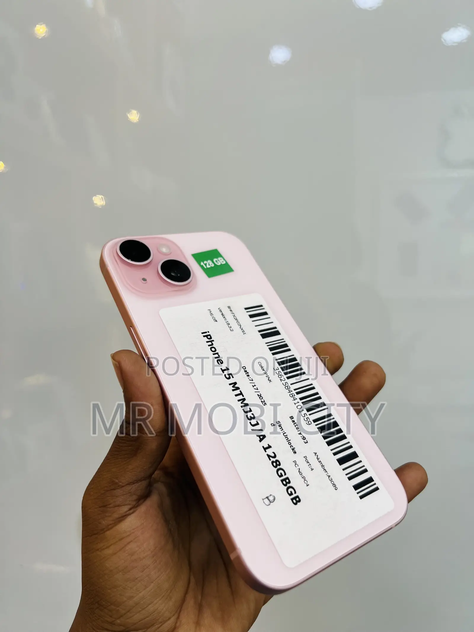 Apple iPhone 15 128 GB Pink