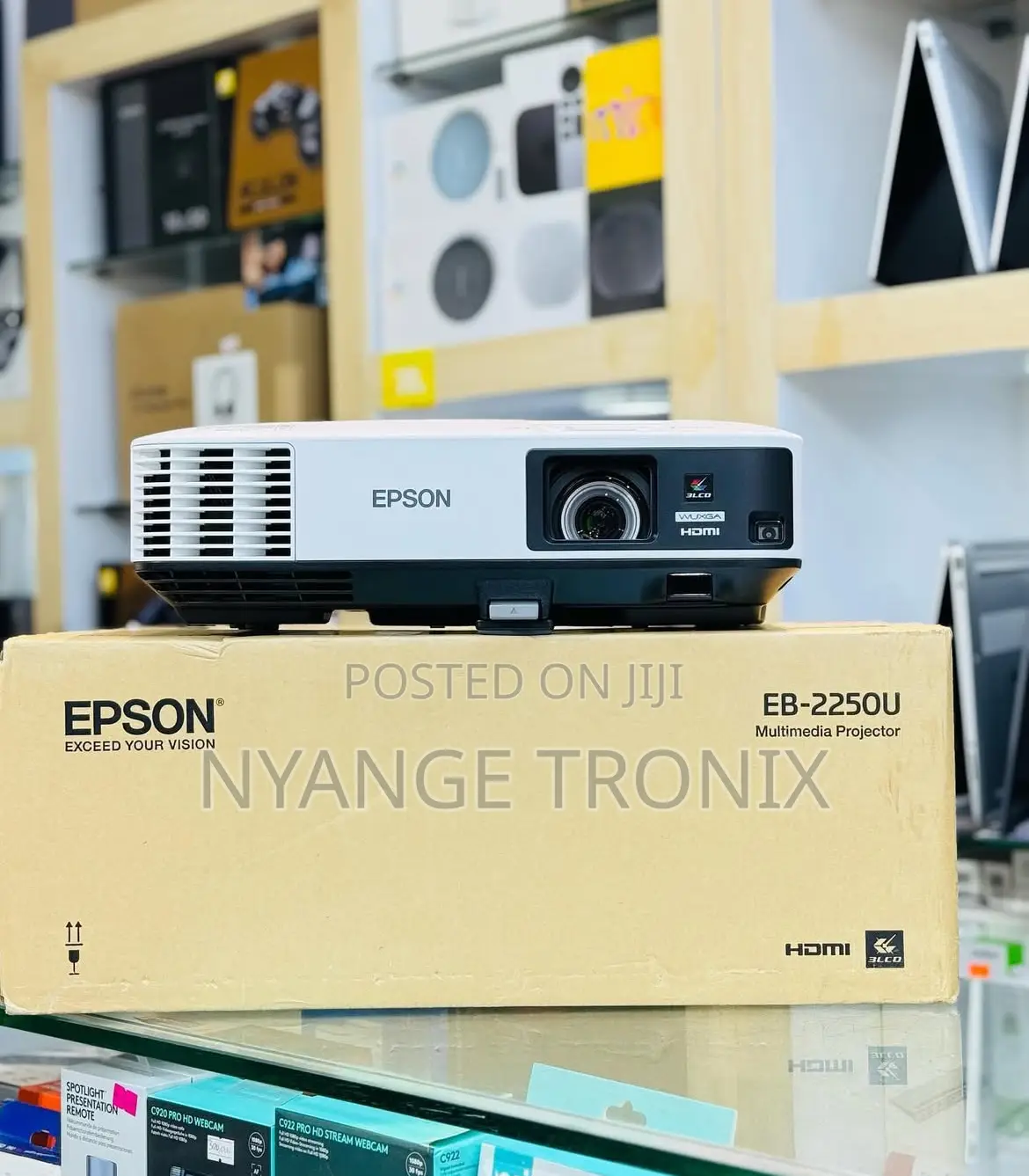 Epson Eb-2250u Wuxga (1920 × 1200) Resolution