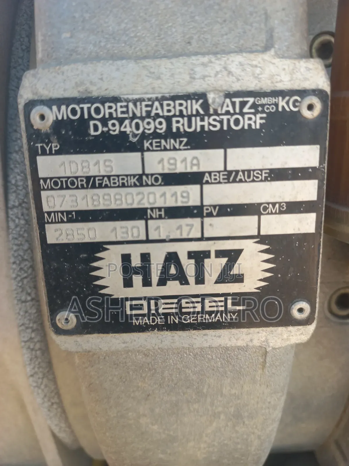 Ex Uk Plate Compactor Diesel