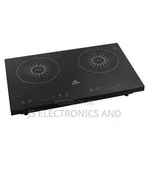 Evvoli Induction Hob Glass Material 2 Plates Digital Use 3500 Watts.