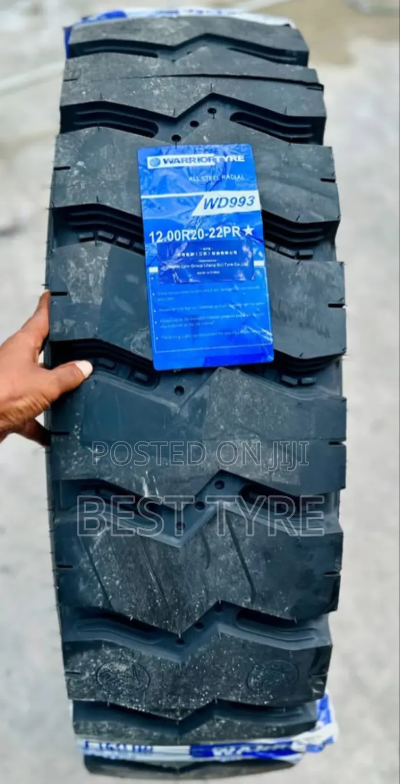 12.00r20 Warrior Tyres 20pr