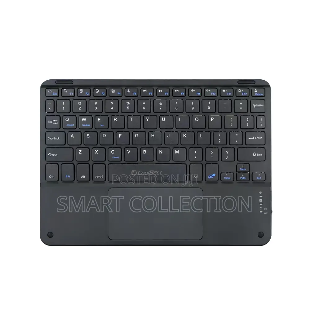 Coolbell Rechargeable Bluetooth Wireless Keyboard for Tablets Laptops