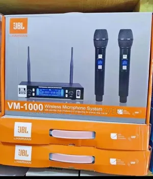 JBL Vm-1000 Professional Dual Wireless Microphones