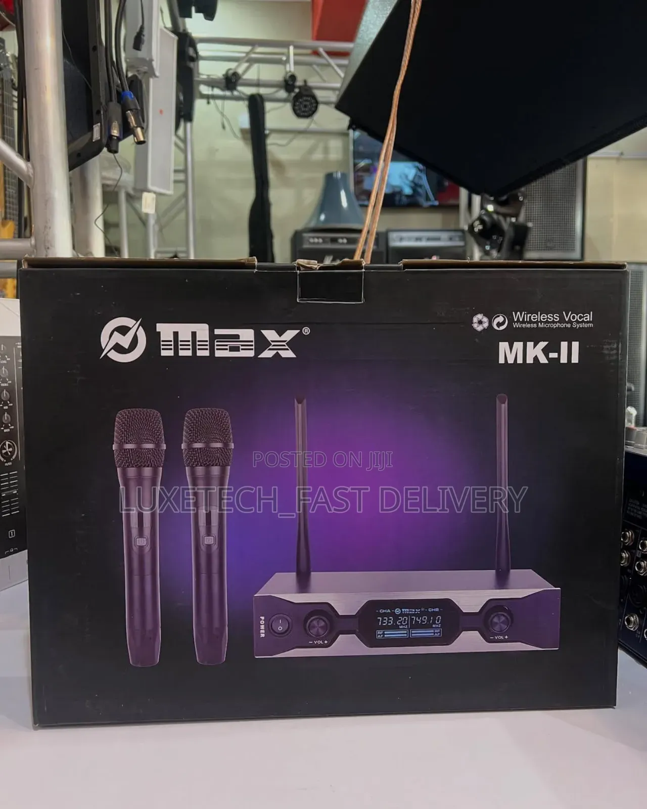 Max Mk-Ii Wireless Dual Microphone