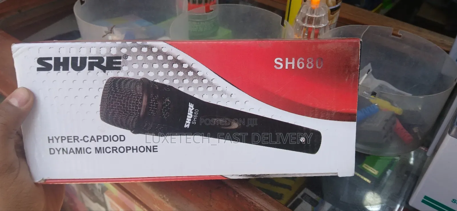 Shure Sh680 Hyper-Cardioid Wired Dynamic Microphone –Pro Audio Quality