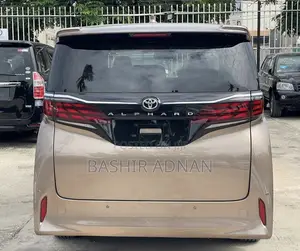 New Toyota Alphard 2024 Gold