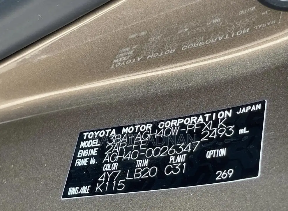 New Toyota Alphard 2024 Gold